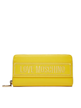 LOVE MOSCHINO: Жёлтый кошелёк 