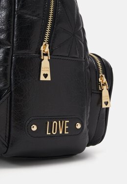 LOVE MOSCHINO: Чёрный рюкзак 