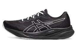 Asics: Чёрные кроссовки 