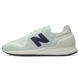 New Balance: Белые кроссовки 