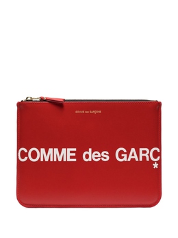 Comme des Garçons Wallet: Красный клатч 