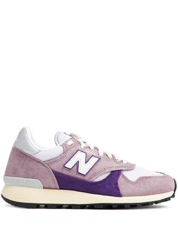 New Balance: Фиолетовые кроссовки 
