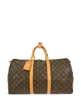 Louis Vuitton Pre-Owned: Коричневая сумка 