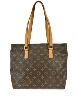 Louis Vuitton Pre-Owned: Коричневая сумка-шоппер 