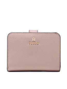 Furla: Бежевый кошелёк 