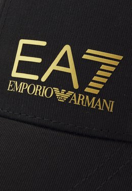 EA7 Emporio Armani: Чёрная кепка 