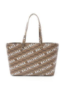 Balenciaga Pre-Owned: Коричневая сумка-шоппер 