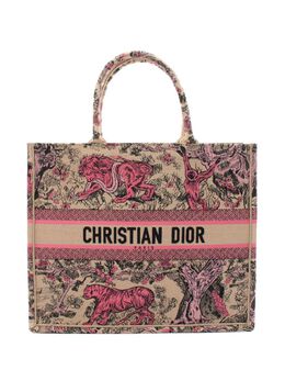 Christian Dior Pre-Owned: Бежевая сумка-шоппер 