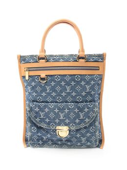 Louis Vuitton Pre-Owned: Голубая сумка-шоппер 