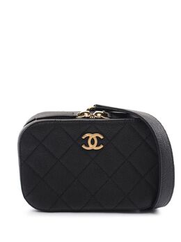 CHANEL Pre-Owned: Чёрная сумка 