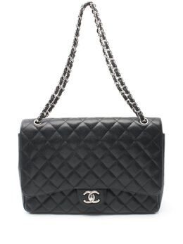 CHANEL Pre-Owned: Чёрная сумка 