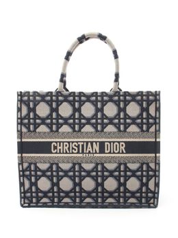 Christian Dior Pre-Owned: Синяя сумка-шоппер 