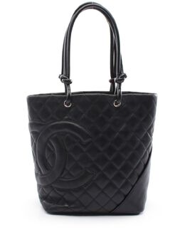 CHANEL Pre-Owned: Чёрная сумка 