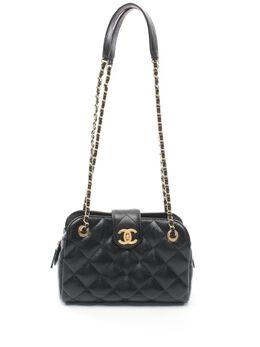 CHANEL Pre-Owned: Чёрная сумка 