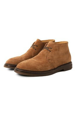 Brunello Cucinelli: Светлые ботинки 