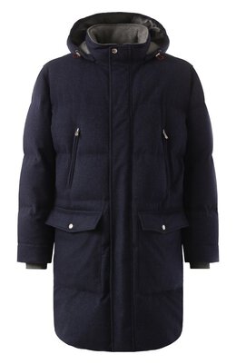 Brunello Cucinelli: Пуховик из шерсти 