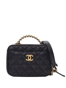 CHANEL Pre-Owned: Чёрная сумка 