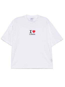 VETEMENTS: Футболка с принтом 