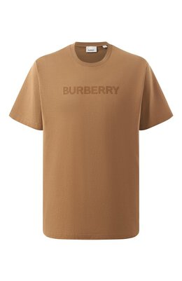 Burberry: Хлопковая футболка 