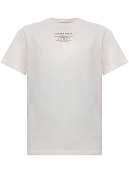 Golden Goose: Белая футболка 