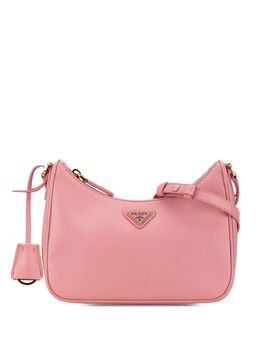 Prada Pre-Owned: Розовая сумка 