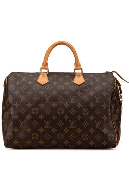 Louis Vuitton Pre-Owned: Коричневая сумка 
