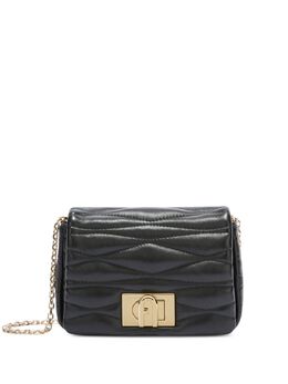 Furla: Чёрная сумка  1927 Mini