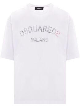 DSQUARED2: Футболка с принтом 
