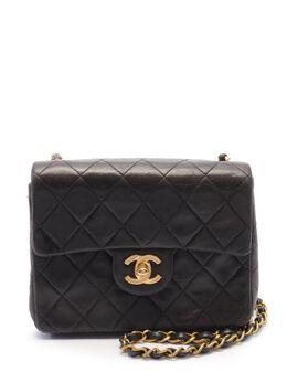 CHANEL Pre-Owned: Чёрная сумка 