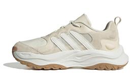 Adidas: Коричневые кроссовки 