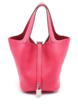 Hermès Pre-Owned: Розовая сумка-шоппер 