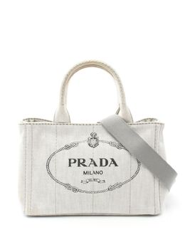 Prada Pre-Owned: Светлая сумка 