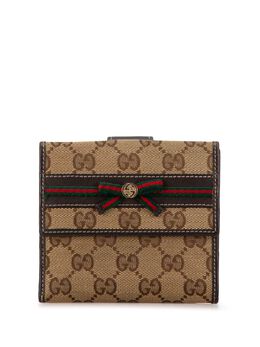 Gucci Pre-Owned: Коричневый кошелёк 