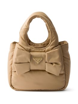 Prada: Бежевая сумка 