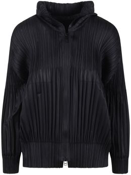 Pleats Please Issey Miyake: Чёрная куртка 