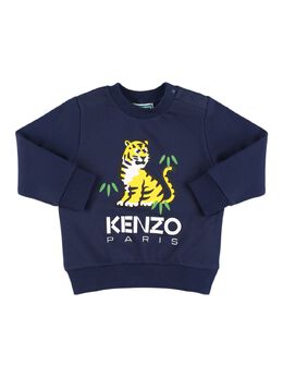 KENZO KIDS: Хлопковый свитшот 