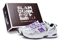 New Balance: Белые кроссовки  530