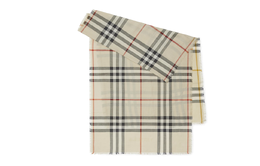 Burberry: Бежевый шарф  Vintage Check