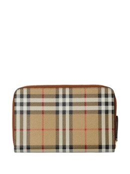 Burberry: Кошелёк  Vintage Check в клетку