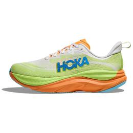 Hoka One One: Зелёные кроссовки 