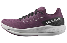 Salomon: Фиолетовые кроссовки 