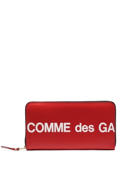 Comme des Garçons Wallet: Красный кошелёк 