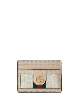 Gucci: Белый картхолдер  Ophidia