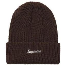 Supreme: Коричневая шапка 