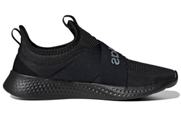 Adidas: Чёрные кроссовки 