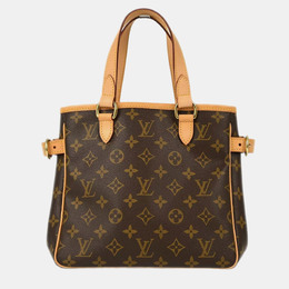 Louis Vuitton: Коричневая сумка-шоппер 