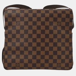 Louis Vuitton: Коричневая сумка 