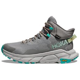 Hoka One One: Серые кроссовки 