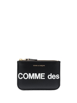 Comme des Garçons Wallet: Чёрный клатч 