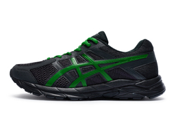 Asics: Чёрные кроссовки  Gel-Contend